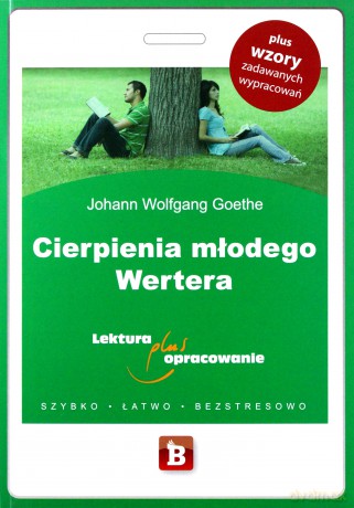 Cierpienia Młodego Wertera z opracowaniem - Johann Wolfgang von Goethe [KSIĄŻKA]