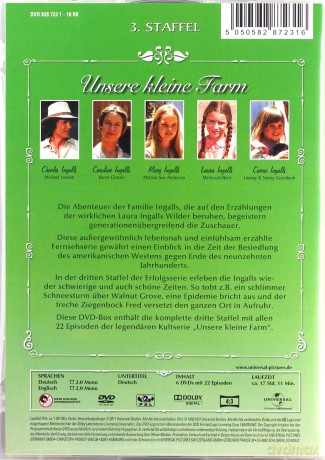 Little House on the Prairie (Domek na prerii Sezon 3) [6DVD]