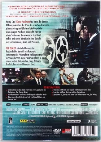 The Conversation (Rozmowa) [DVD]