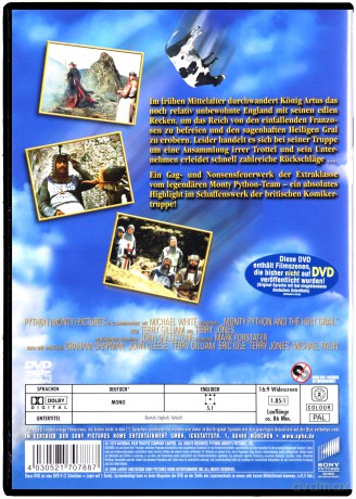 Monty Python and the Holy Grail (Monty Python i Święty Graal) [DVD]