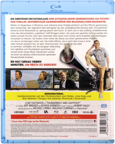 Thunderbolt and Lightfoot (Piorun i Lekka Stopa) [Blu-Ray]