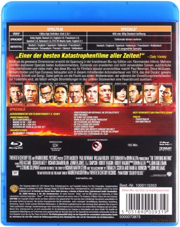 The Towering Inferno (Płonący wieżowiec) [Blu-Ray]