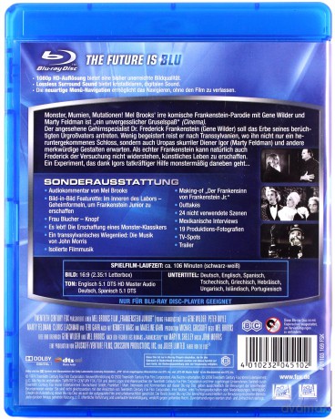 Young Frankenstein (Młody Frankenstein) [Blu-Ray]