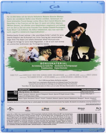 Family Plot (Intryga rodzinna) [Blu-Ray]