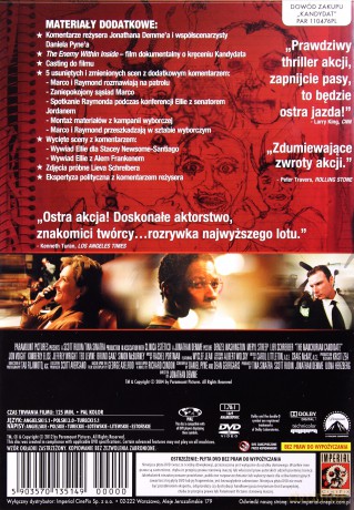 Kandydat (polski lektor) [DVD]