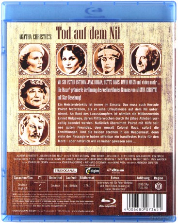 Death on the Nile (Śmierć na Nilu) [Blu-Ray]