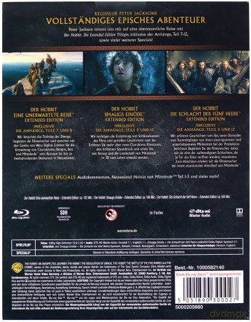Hobbit Trilogy [9xBlu-Ray]