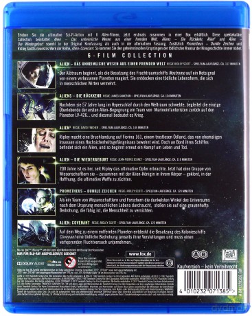 Alien 1-6 (Obcy 1-6) [6xBlu-Ray]