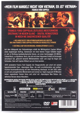 Apocalypse Now (Czas Apokalipsy) [DVD]