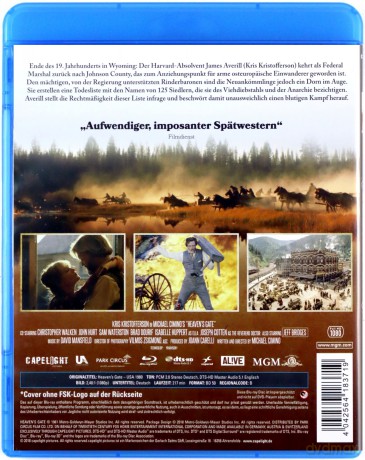 Heaven's Gate (Wrota niebios) [Blu-Ray]