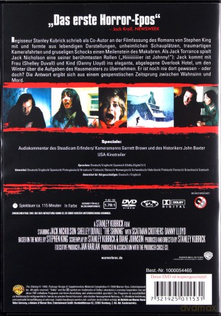 Lśnienie [DVD]
