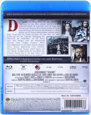 Excalibur (Wieki ciemne) [Blu-Ray]