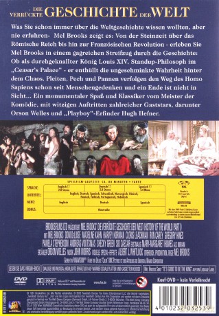 History of the World: Part 1 (Historia świata, część I) [DVD]