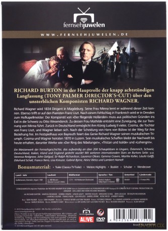 Wagner - Das Leben und Werk Richard Wagners (Komplette Miniserie) [3DVD]
