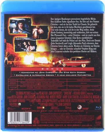 Christine [Blu-Ray]