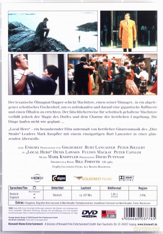 Local Hero (Biznesmen i gwiazdy) [DVD]