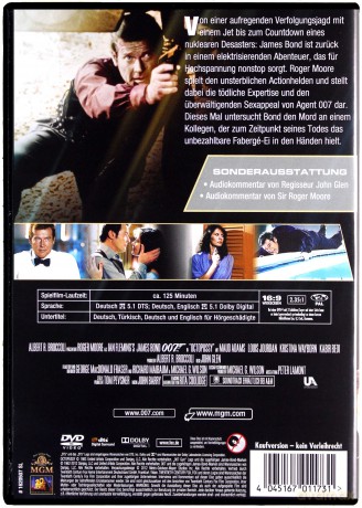 007 James Bond Octopussy (Ośmiorniczka) [DVD]