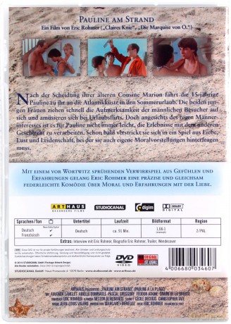 Pauline at the Beach (Paulina na plaży) [DVD]