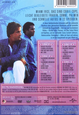 Miami Vice Season 1 (Policjanci z Miami Sezon 1) [6DVD]