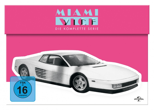 Miami Vice (Complete Series) (Policjanci z Miami (Kompletna seria)) [30DVD]