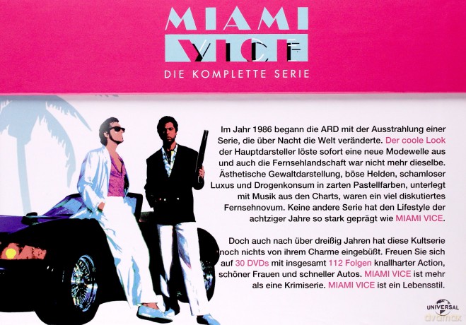 Miami Vice (Complete Series) (Policjanci z Miami (Kompletna seria)) [30DVD]