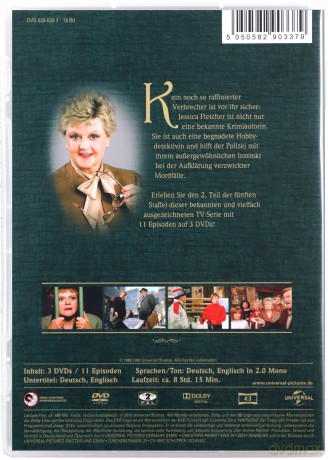 Murder, She Wrote Season 5 Box 1 (Napisała: Morderstwo Sezon 5 Box 2) [3DVD]