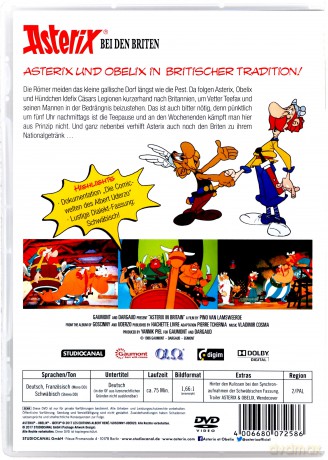 Asterix in Britain (Asterix w Brytanii) [DVD]