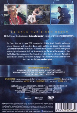 Highlander (Nieśmiertelny) [2DVD]