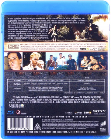 Stand by Me (Stań przy mnie) [Blu-Ray]