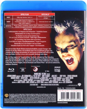 The Lost Boys (Straceni chłopcy) [Blu-Ray]
