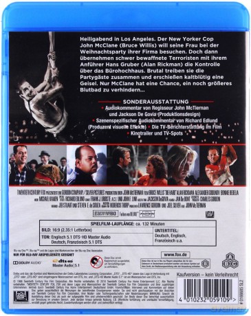 Die Hard (Szklana pułapka) [Blu-Ray]