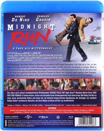 Midnight Run (Zdążyć przed północą) [Blu-Ray]