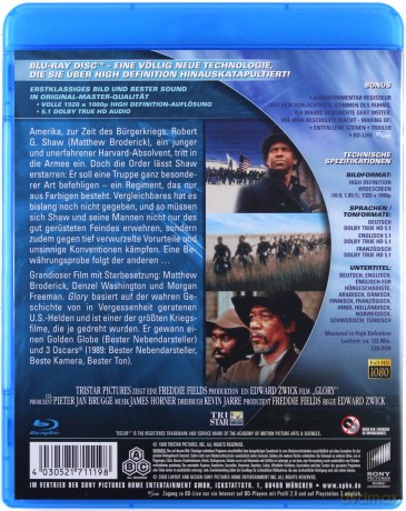 Glory (Chwała) [Blu-Ray]