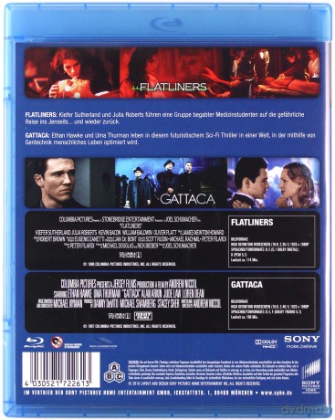 Flatliners / Gattaca (Linia życia / Gattaca - szok przyszłości) [2xBlu-Ray]