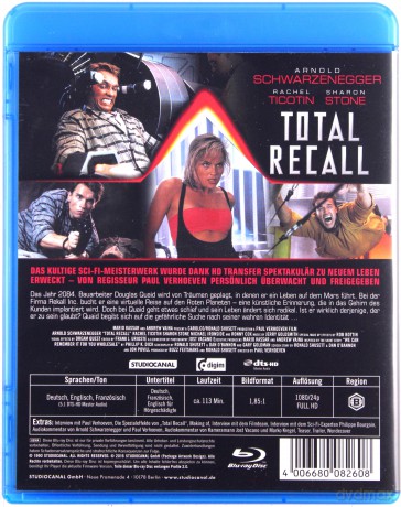 Total Recall (Pamięć absolutna) [Blu-Ray]