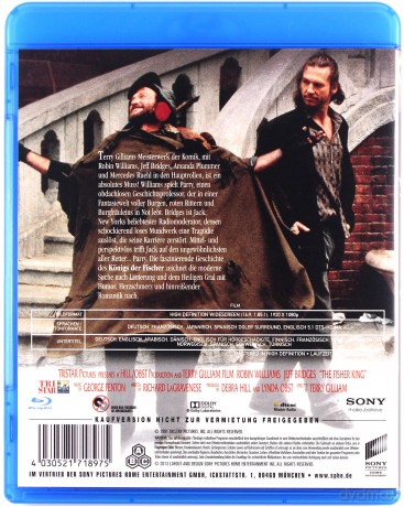 The Fisher King [Blu-Ray]