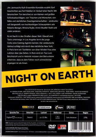 Night on Earth (Noc na Ziemi) [DVD]