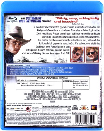Thelma & Louise [Blu-Ray]
