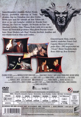 Dracula Bram Stoker's (Drakula) [DVD]