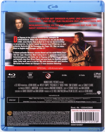 Passenger 57 (Pasażer 57) [Blu-Ray]