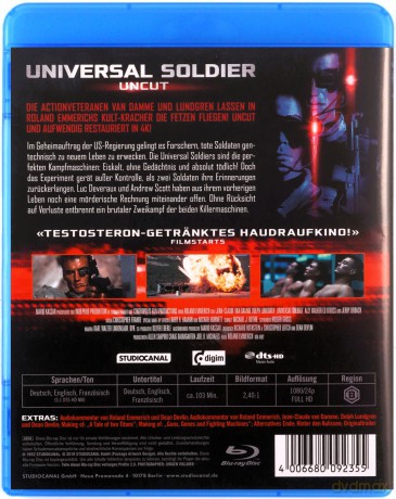 Universal Soldier (Uniwersalny żołnierz) [Blu-Ray]