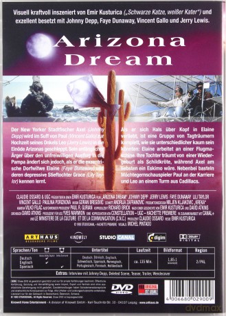 Arizona Dream [DVD]