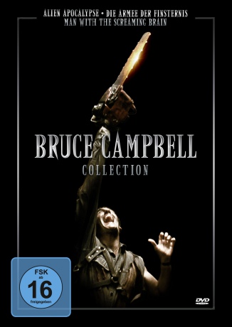 Bruce Campbell Collection : Armee der Finsternis / Alien Apocalypse / Man With The Screaming Brain [3DVD]