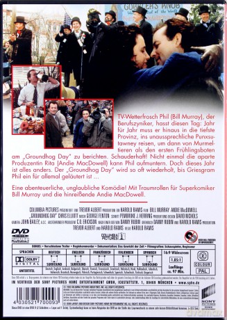 Dzień świstaka (Edycja specjalna) [DVD]