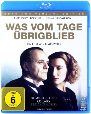 The Remains of the Day (Okruchy dnia) [Blu-Ray]