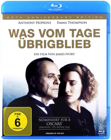 The Remains of the Day (Okruchy dnia) [Blu-Ray]