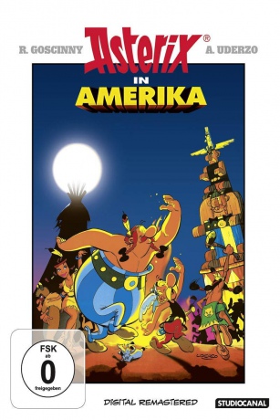 Asterix Conquers America (Asterix podbija Amerykę) [DVD]