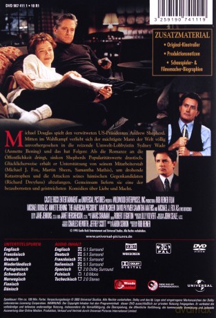Prezydent - miłość w Białym Domu [DVD]