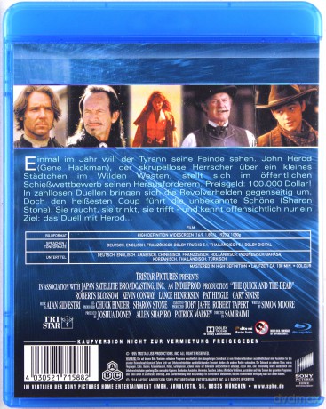 The Quick and the Dead (Szybcy i martwi) [Blu-Ray]
