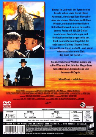 The Quick and the Dead (Szybcy i martwi) [DVD]